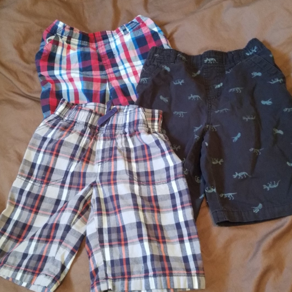 Boys shorts lot, 3 pairs size 6